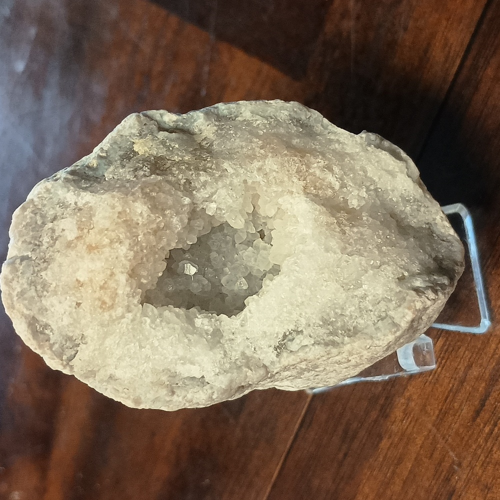 Geode Crystal Rock Naturally made in nature.